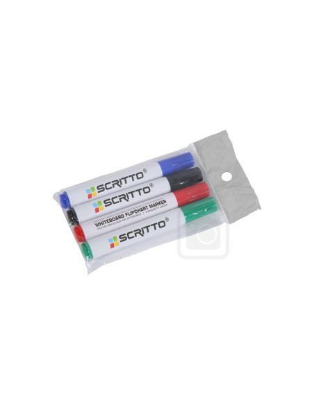 5100, 4 feutres pour tableaux blancs - Accessoires vitrines et
