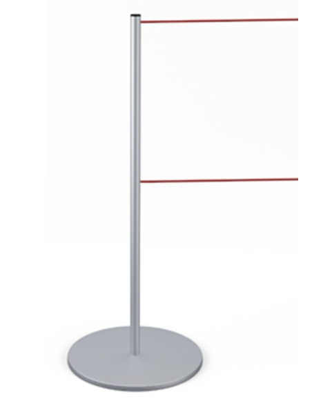 Potelet à double cordon élastique 9404 - Poteaux de guidage