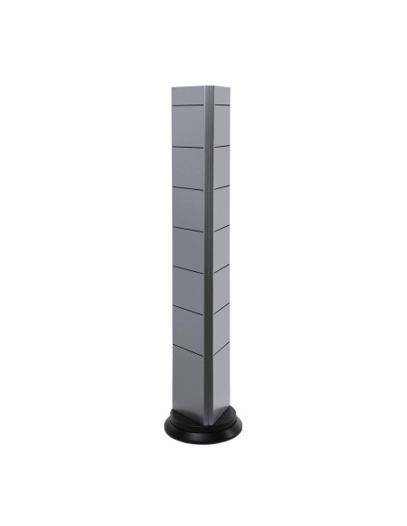 Colonne 3 faces rotative Grise 18 A4 4808