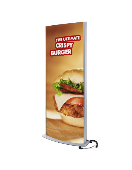 Totem incurvé 594 x 841 mm  LED 36W 4819