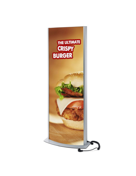 Totem incurvé 594 x 841 mm  LED 36W 4819