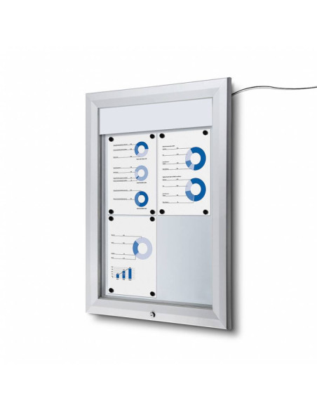 Vitrine extérieure lumineuse "standard" 5129L