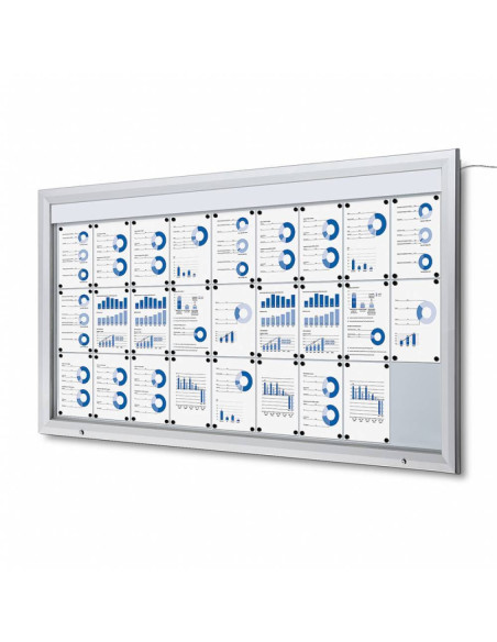 Vitrine extérieure lumineuse "standard" 5129L