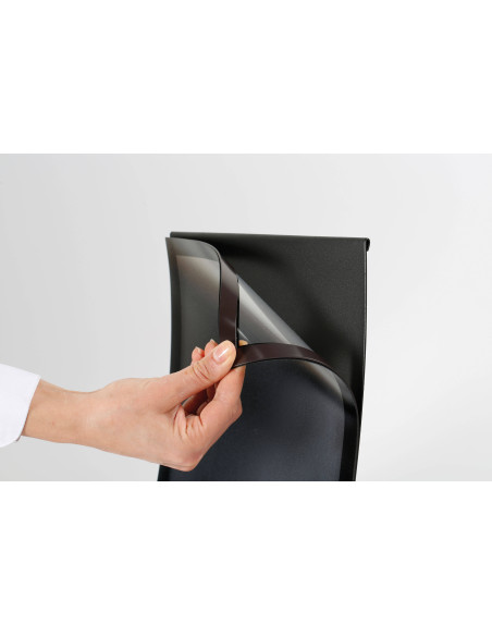 Porte visuel de comptoirconcave 7084