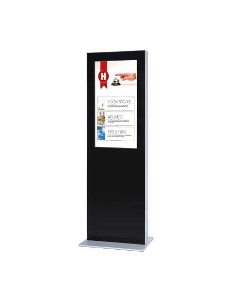 Totem pour signalétique digitale 4130 : Multimédia - Afix