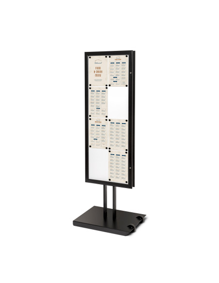 Porte menu sur pied 4810 : Porte menus pour restaurants | Afix