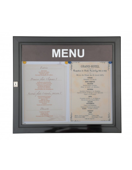 Porte menu extérieur 5012 : Affichage extérieur - Afix