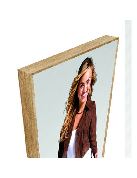 8086, Cadre textile grand format bois LED : Cadres porte affiches, affichage | Afix