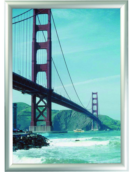 Cadre à clapets standard 8020 - Portes affiches intérieur