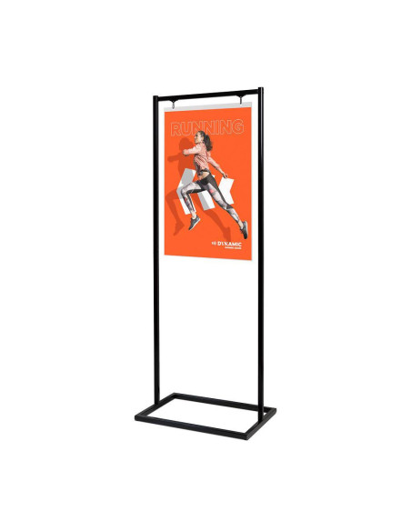 Porte visuel suspendu 4158 : Porte messages, porte menus et porte visuels | Afix