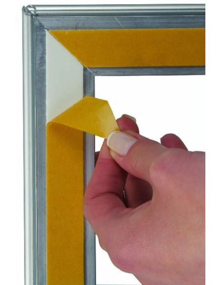 Cadre à clapets pour vitrine 8040 - Portes affiches intérieur