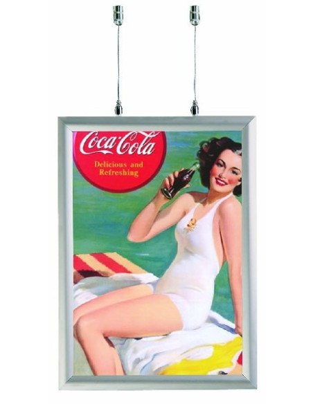 Cadre double face 8042 - Portes affiches intérieur