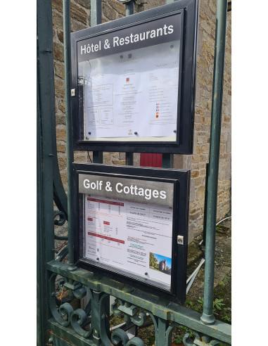 Porte menu extérieur 5012 : Affichage extérieur - Afix