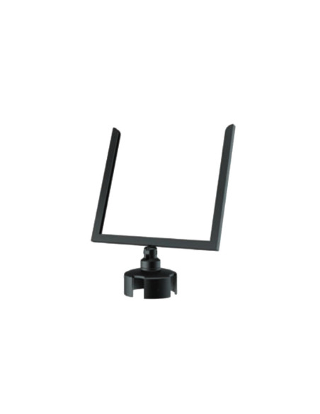 Porte visuel inclinable 9208, pour 9200, 9202, 9204, 9210, 9212, 9214 : Accessoires comptoirs, stands et poteaux de guidage | Af