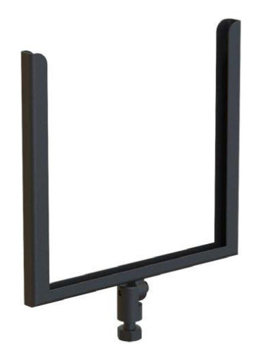 Porte visuel inclinable 9208, pour 9200, 9202, 9204, 9210, 9212, 9214 : Accessoires comptoirs, stands et poteaux de guidage | Af