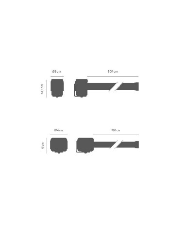 9237 Guide file mural avec sangle grande longueur : Guides files muraux | Afix