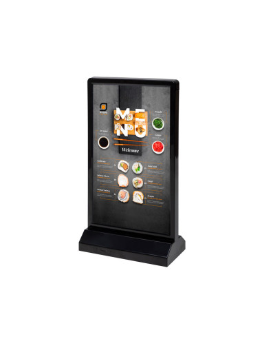 7023L Porte visuel de comptoir LED : PLV de comptoir | Afix