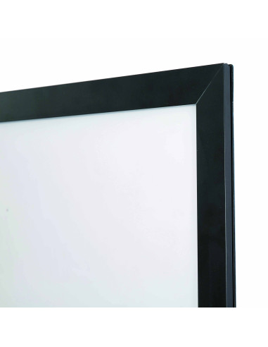 Cadre grand format à clapets pour vitrine 8043