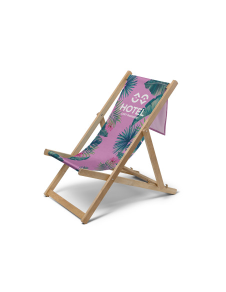 5304 Chaise longue en bois : Présentoirs bois | Afix