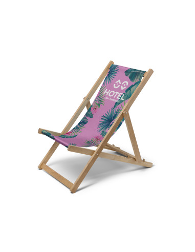 5304 Chaise longue en bois : Présentoirs bois | Afix
