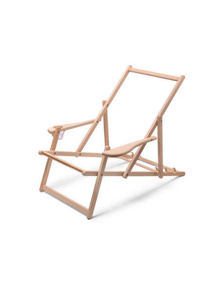 5305 Chaise longue en bois Confort : Présentoirs bois | Afix