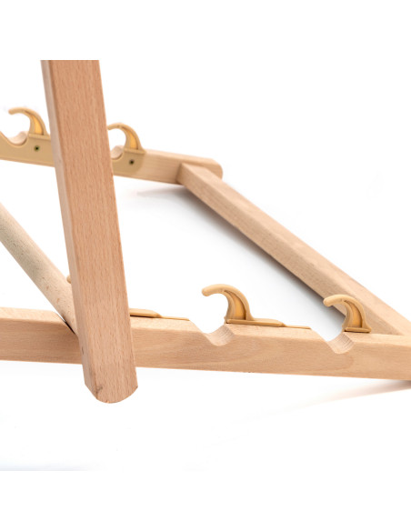 5305 Chaise longue en bois Confort : Présentoirs bois | Afix