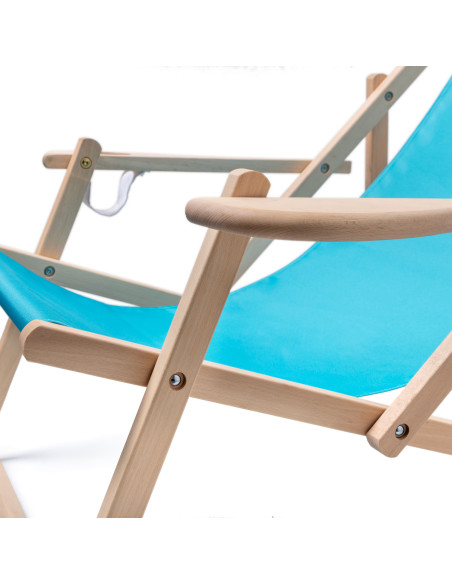 5305 Chaise longue en bois Confort : Présentoirs bois | Afix