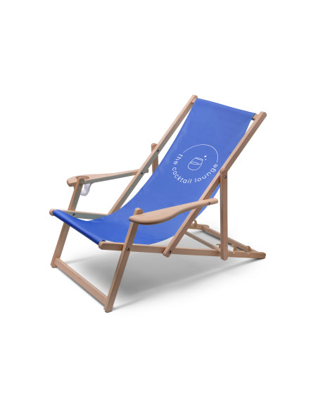 5305 Chaise longue en bois Confort : Présentoirs bois | Afix