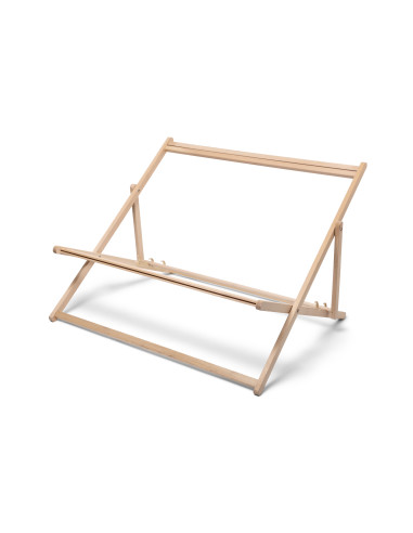 5306 Chaise longue en bois DUO : Présentoirs bois | Afix