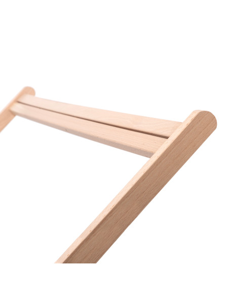 5306 Chaise longue en bois DUO : Présentoirs bois | Afix