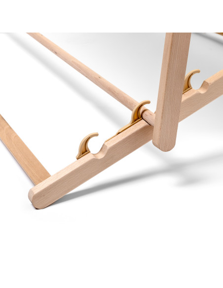 5306 Chaise longue en bois DUO : Présentoirs bois | Afix