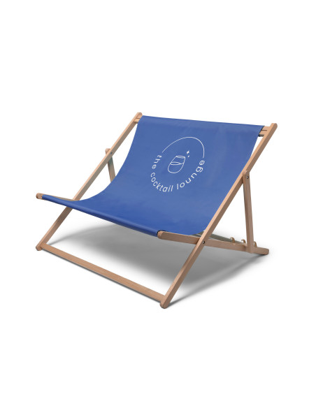 5306 Chaise longue en bois DUO : Présentoirs bois | Afix