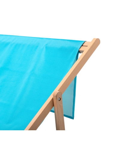 5306 Chaise longue en bois DUO : Présentoirs bois | Afix
