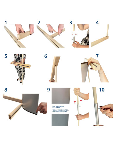 Banner en bois 5310 : Présentoirs | Afix