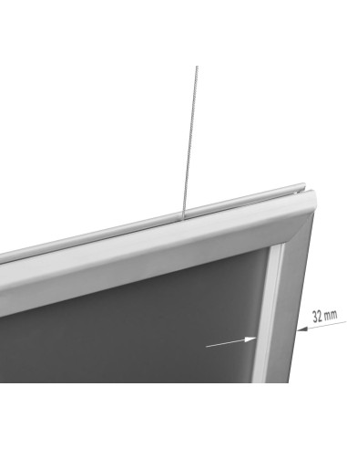Cadre double face 8110 : Portes affiches intérieur - Afix