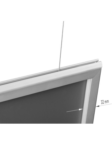 Cadre double face 8110 : Portes affiches intérieur - Afix