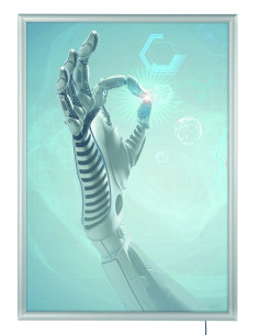 Cadre à clapets LED 8062 Eco : Portes affiches intérieur - Afix