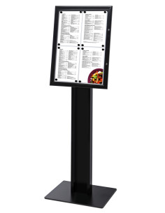 Porte menu 4802 : Porte visuels et porte messages de sol - Afix