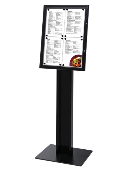 Porte menu 4802 : Porte visuels et porte messages de sol - Afix