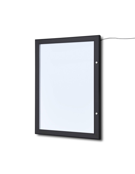 Porte menu mural noir 5804L