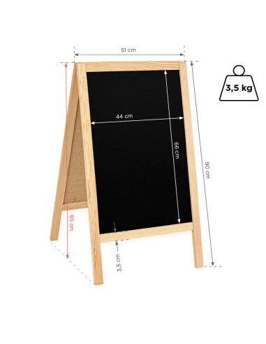 Ardoise restaurant pour afficher votre menu