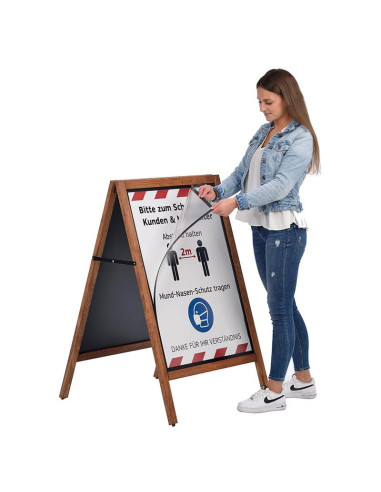 Stop trottoir bois 4099 : Présentoirs bois - Afix