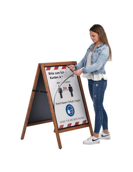 Stop trottoir bois 4099 : Présentoirs bois - Afix