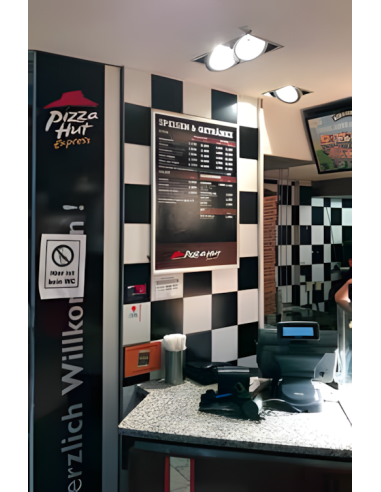 Cadre à clapets fixation par adhésif 8041 : Portes affiches intérieur - Afix