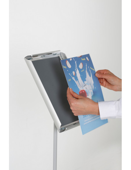 Porte visuel 4089 : Porte visuels et porte messages de sol - Afix