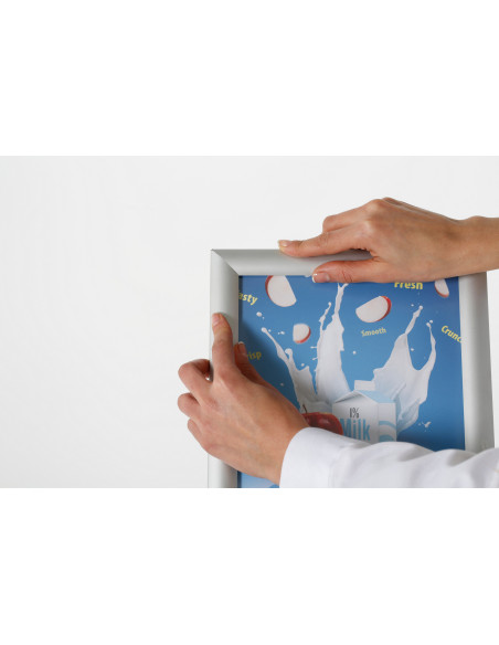 Porte visuel 4089 : Porte visuels et porte messages de sol - Afix