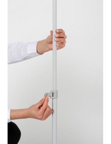 Porte visuel 4089 : Porte visuels et porte messages de sol - Afix