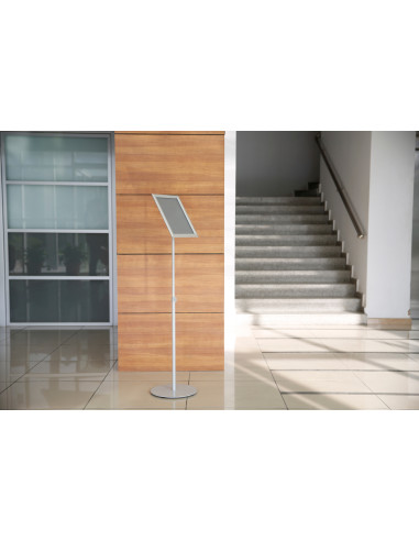 Porte visuel 4089 : Porte visuels et porte messages de sol - Afix