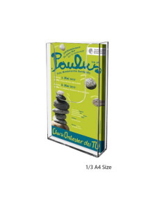 Boite porte brochures murale 7011 : Porte brochures et documents - Afix
