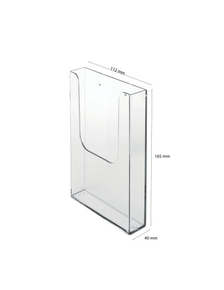 Boite porte brochures murale 7011 : Porte brochures et documents - Afix